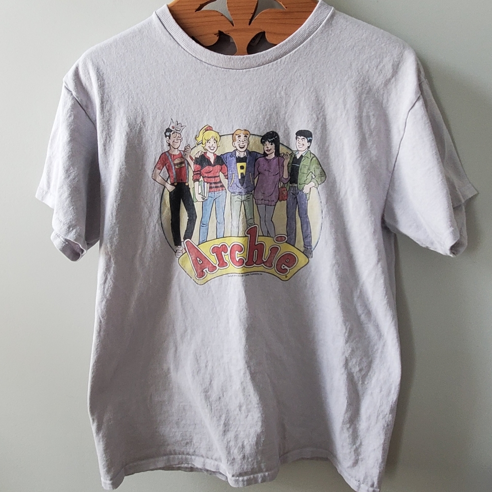 ARCHIE Comics Gray Short Sleeve Tee Shirt